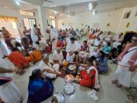 Uttar Bharat Yatra 2025 - Surat Camp, Day 2 (06 March 2025). Shri Paduka Pujana